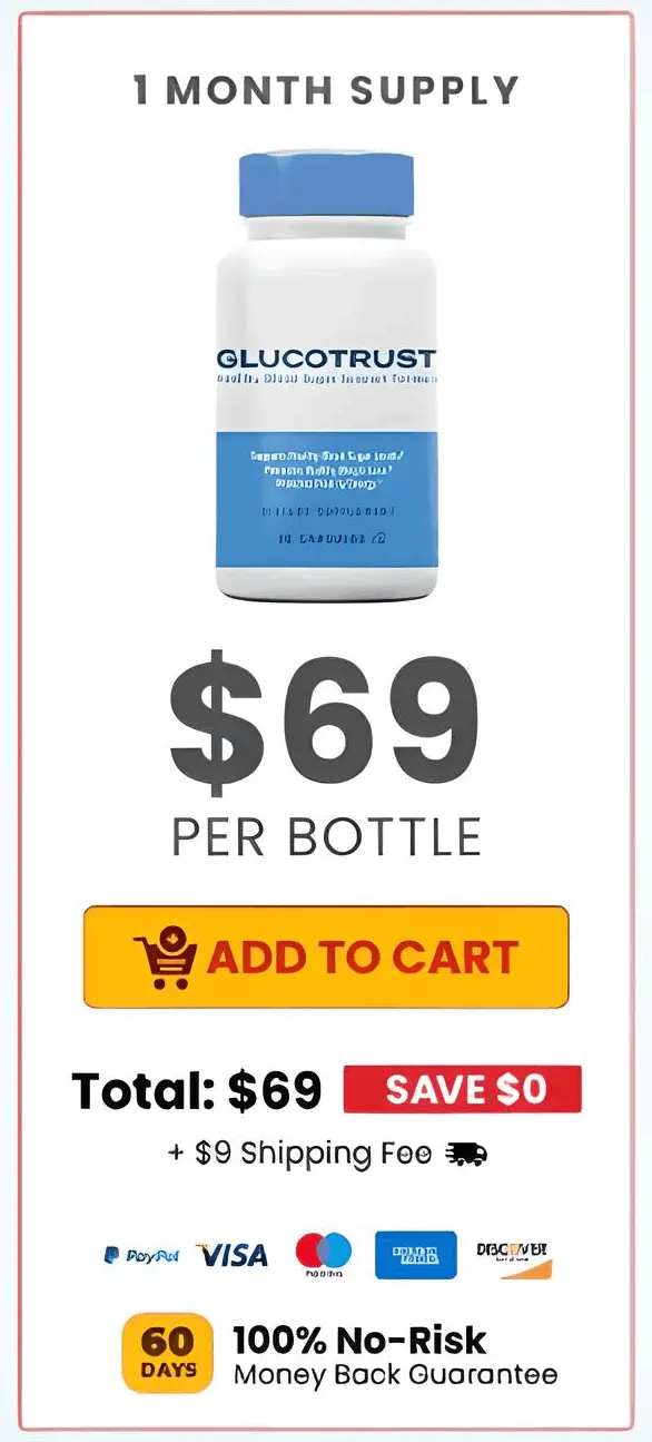 glucotrust pricing